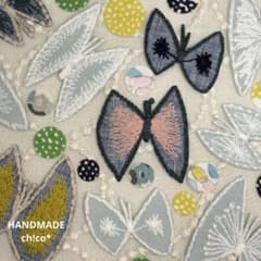 2607＊モチーフ【skyflower】ミナペルホネン生地使用ꕤハンドメイド