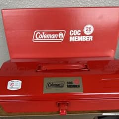 非売品　コールマン  coleman 工具箱のサムネイル
