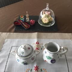 美品リチャードジノリ お砂糖入れ ミルクピッチャーのサムネイル