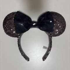 東京ディズニーリゾート カチューシャ スパンコール ブラックのサムネイル