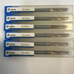 MISUMI TSC-RFPL6 ラフィングエンドミル 6本セット　超硬　中古品のサムネイル
