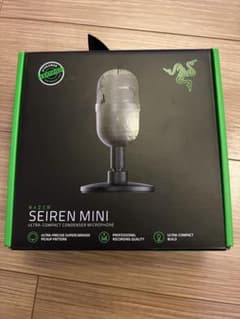 新品同様 Razer Seiren Mini USBコンデンサーマイクのサムネイル