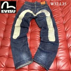 激レア EVISU エビス 朱耳SPECIAL Lot2001 大カモメ W32 - メルカリ