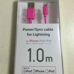 i Phone 充電コード ピンク♪のサムネイル