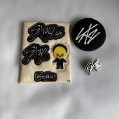 Stray Kids Felix ステッカー ミラー　ピンバッジ セット