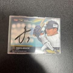 オリックス　野口智哉　直筆サインカードのサムネイル