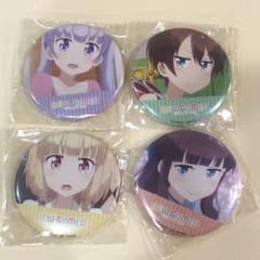 NEW GAME! 애니메이트 특전 캔 배지 세트