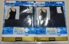 ​しまむら クロッシー 超COOL タンクトップ レディース M 黒 2点セットのサムネイル