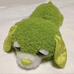 お茶犬 寝そべり L ぬいぐるみ リョク