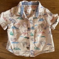 恐竜柄シャツのサムネイル