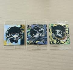 鬼滅の刃 ウエハースシール 時透無一郎　伊黒小芭内　獪岳　3枚セット　⭐︎3以上のサムネイル