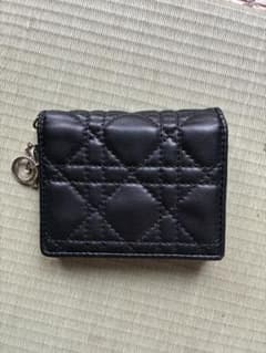 美品 DIORのミニ財布　ブラックのサムネイル