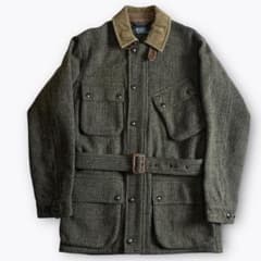 POLO RALPH LAUREN ツイードモーターサイクルジャケット レザー - メルカリ