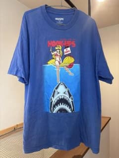 HOOK-UPS Tシャツ XLサイズ ブルーのサムネイル