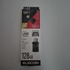 ELECOM USBメモリ 128GB Type-C/Aのサムネイル