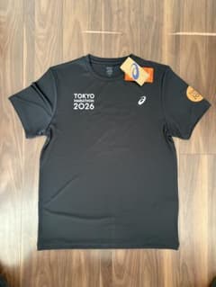 asics TOKYO MARATHON 2026 Tシャツ M ブラック - メルカリ