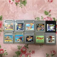 ゲームボーイ カセット 10品のサムネイル