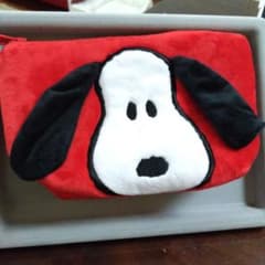 SNOOPY JOE COOL ダイカットボアポーチ 【新品・未使用】