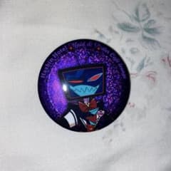 ハズビンホテル　ヴォックス　アニカフェ　グリッター缶バッジA 5点 ハズビンホテル アニカフェ トレーディンググリッター缶バッジA