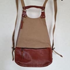 HARVEST キャンバス レザー コンビ リュック バックのサムネイル