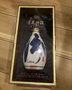 中国酒 青花汾酒 白酒 箱付 陶器？ボトル - メルカリ