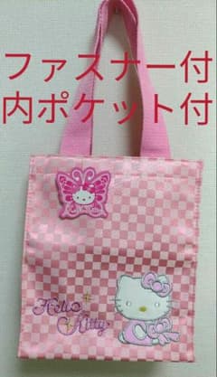 新品　キティちゃんトートバッグのサムネイル