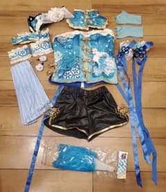 【古瀬さま専用】ラブライブ 絢瀬絵里 チャイナ覚醒後 フルセット【Mサイズ】のサムネイル