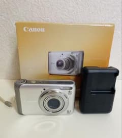 Canon コンパクトデジタルカメラPowershot A3100IS シルバー - メルカリ