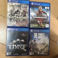 PS4 ソフト 4本セット まとめ売り - メルカリ