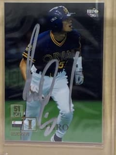 【直筆サイン入り】イチロー 96年 BBMカードのサムネイル