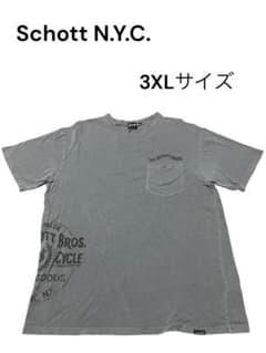 특가 Schott N.Y.C. 샷 T 셔츠 3XL 사이즈 남성