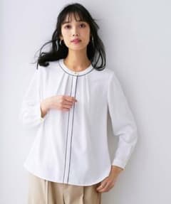 ayu SiS フロントタックバイカラー ブラウスのサムネイル