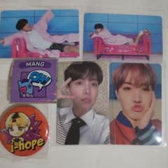 BTS j-hope ホソク 公式トレカ4枚など6点セット - メルカリ