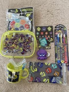 Splatoon Toothbrush and 8-Piece Set