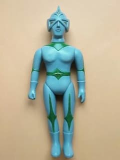 昭和レトロ　ヴィンテージ　ソフビ　ブルマァク　ミラーマン　難有り　中古 昭和レトロ ヴィンテージ ソフビ ブルマァク ミラーマン 難有り 中古
