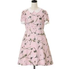 MILK マーガレットブロッサムワンピース 花柄 半袖 ピンク 春色 ミルクのサムネイル