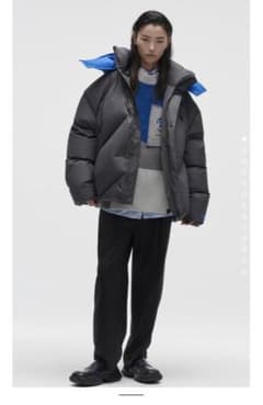 ZARA＆AderErrorダウンジャケットのサムネイル