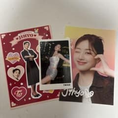 TWICE Jihyo トレーディングカード 3枚セットのサムネイル