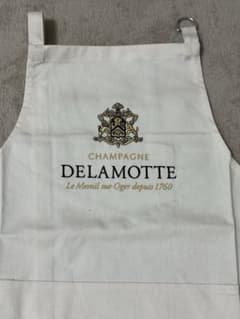 【希少・非売品】SALON訪問記念 DELAMOTTE エプロン ポケット付き♡ 希少・非売品】SALON訪問記念 DELAMOTTE エプロン ポケット付き
