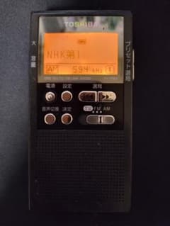 TOSHIBA ワンセグ FM/AMラジオ TY-TPR2 動作品 TOSHIBA 東芝 TY-TPR2 AM/FM ポケットラジオ - メルカリ