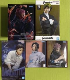 呪術廻戦 宿儺 禪院直哉 乙骨憂太 虎杖悠仁 フィギュア まとめ売り 5点