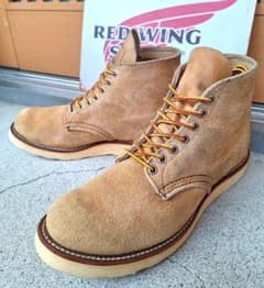 z*9様 レッドウィング 8167 スエード プレーントゥ 8E 四角犬タグ 四角犬タグ レッドウィング 8167 スエード プレーントゥ 8.5E - メルカリ