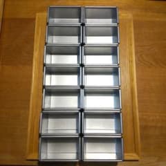 JHBS ミニ食パン型 14個セット - メルカリ