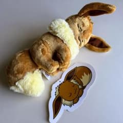[신품 태그 첨부] 오히루네 이브이 봉제인형 포켓몬 센터