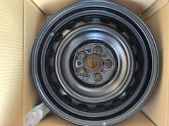 １５インチスチールホイール　ホイールキャップ×４セット①のサムネイル