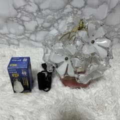 極美品】 KISHIMA キシマ 花柄 フラワーブーケテーブルランプ タグ付き