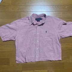 90s ラルフローレン 半袖シャツ 短丈のサムネイル