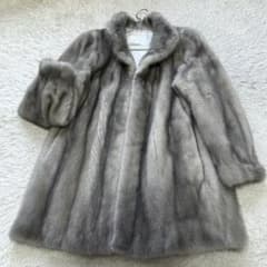 着丈80cm グラマミンク サガミンク リアルファー毛並み なめし柔らか 艶◎ 着丈80cm サファイアミンク サガミンク リアルファー 毛並み◎ なめし