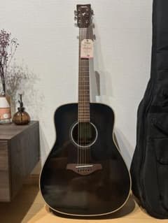 YAMAHA FGX865 エレクトリックアコースティックギター 黒付属品付き