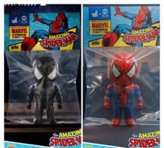 スパイダーマン ソフビ フィギュア ホットトイズ Kaiju One 2体セット